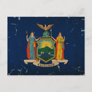 New York State Flag Briefkaart