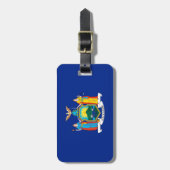 New York State Flag Design Bagagelabel (Voorkant verticaal)