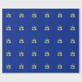 New York State Flag Design Cadeaupapier (Vlak)