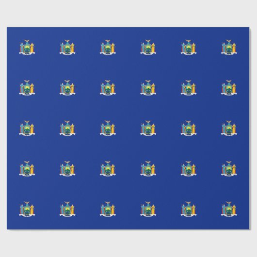 New York State Flag Design Cadeaupapier (Vlak)