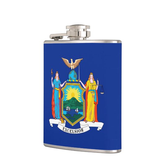 New York State Flag Design Heupfles (Links)