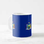 New York State Flag Design Koffiemok (Voorkant links)