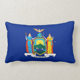 New York State Flag Design Kussen