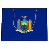 New York State Flag Design Large Cadeautasje (Voorkant)