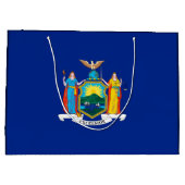 New York State Flag Design Large Cadeautasje (Achterkant)