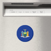 New York State Flag Design Magneet (Insitu (Vaatwasser))