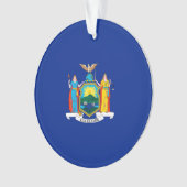 New York State Flag Design Ornament (voorkant)