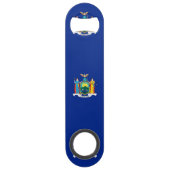 New York State Flag Design Speed Flessenopener (Achterkant)
