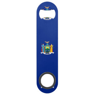 New York State Flag Design Speed Flessenopener