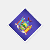New York State Flag Paper Napkins Servet (Hoek)