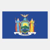 New York State Flag Sticker (Voorkant)