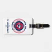 New York State Gepersonaliseerde Gift Bagagelabel (Voorkant horizontaal)