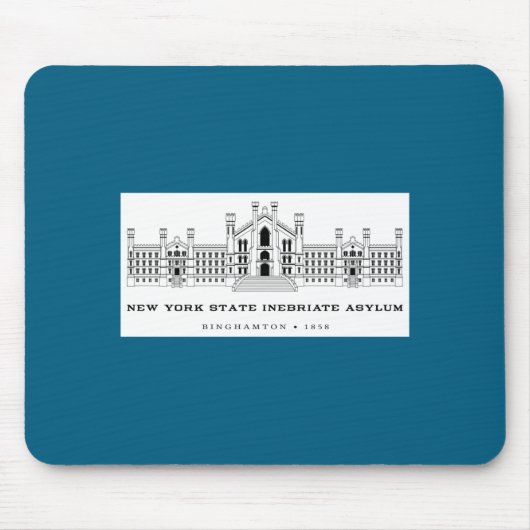 New York State Inebriate Asylum Binghamton 1858 _1 Muismat (Voorkant)