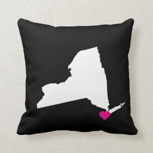  New York State Love Reversible Pillow Kussen