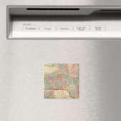 New York State Map door Mitchell Magneet (Insitu (Vaatwasser))