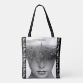 New York State of Mind Canvas tas (Achterkant)