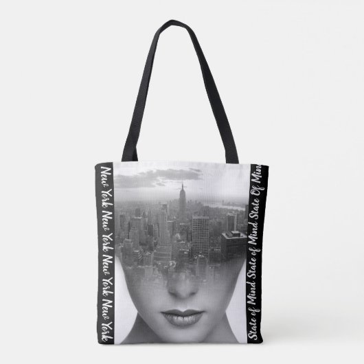 New York State of Mind Canvas tas (Achterkant)