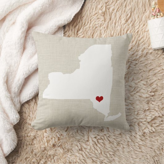 New York State Pillow gepersonaliseerd Kussen (Deken)