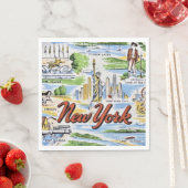 New York State Sites Papier  Servet (Insitu)