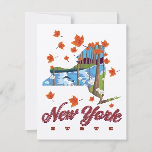 New York State Travel poster (Voorkant)