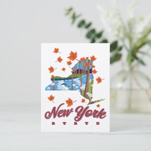 New York State Travel poster (Staand voorkant)