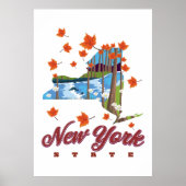 New York State Travel poster (Voorkant)