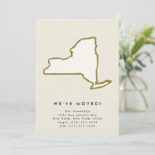 New York State We hebben chique handgetekende bewe Aankondiging (Staand voorkant)