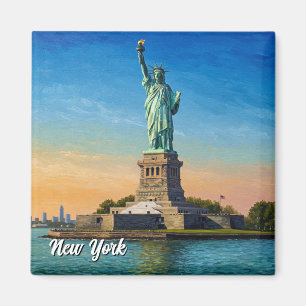 New York Statue of Liberty Travel Magneet