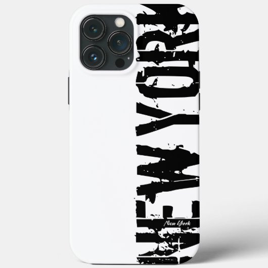 New York - Stedelijke Stijl - iPhone Hoes (Achterkant)
