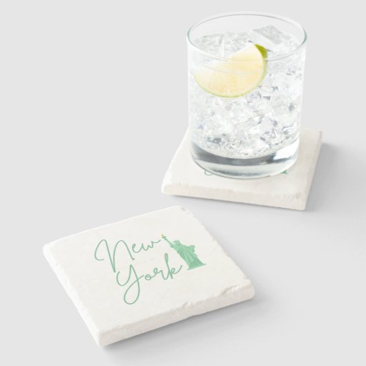 NEW YORK STENEN ONDERZETTER (Zijkant)