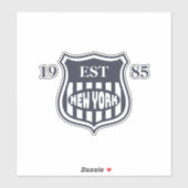 New York Sticker (Vel)