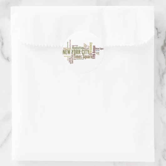New York Sticker (Tas)