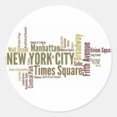 New York Sticker (Voorkant)