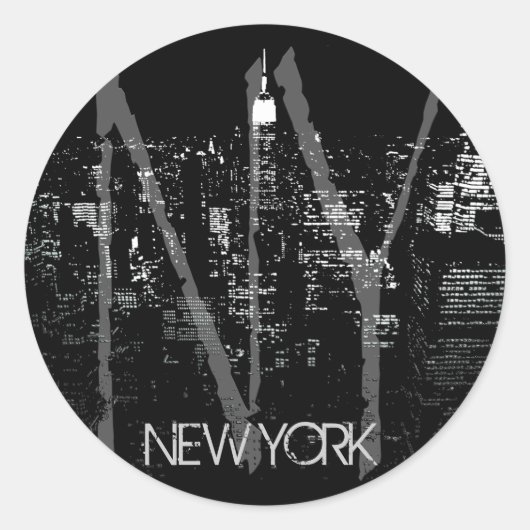 New York Stickers Cool New York Souvenir Stickers (Voorkant)