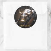 New York Stickers New York Bull Souvenir Stickers (Tas)