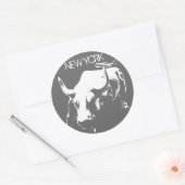 New York Stickers New York Bull Souvenir Stickers (Envelop)