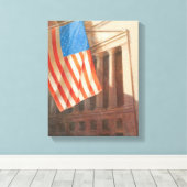 New York Stock Exchange 2010 Canvas Afdruk (Insitu (Houten vloer))