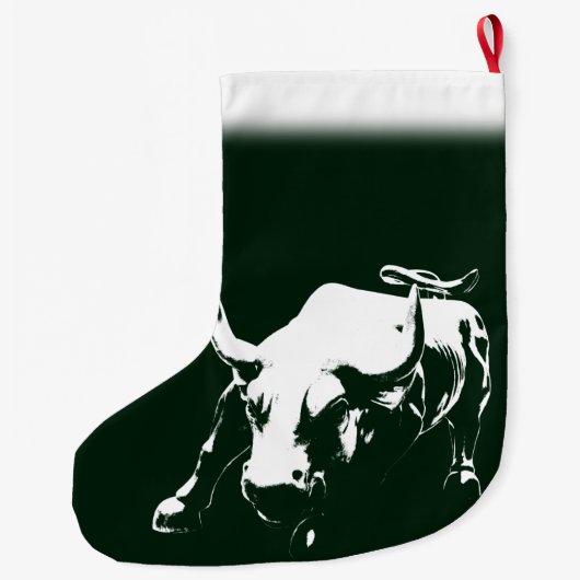 New York stopt met Kerstmis in New York Grote Kerstsok (Achterkant)