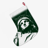 New York stopt met Kerstmis in New York Grote Kerstsok (Achterkant (Hangend))