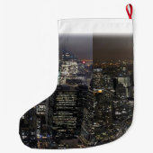 New York stopt met Kerstmis in New York Grote Kerstsok (Achterkant)