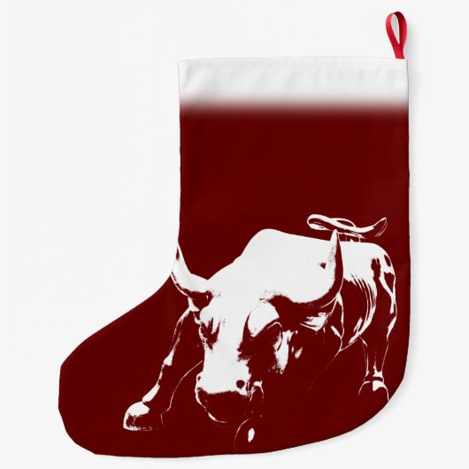 New York stopt met Kerstmis in New York Grote Kerstsok (Achterkant)