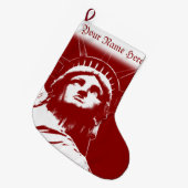 New York stopt met Kerstmis in New York Grote Kerstsok (Voorkant (Hangend))