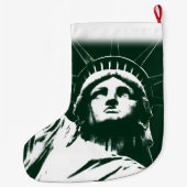 New York stopt met Kerstmis in New York Grote Kerstsok (Achterkant)