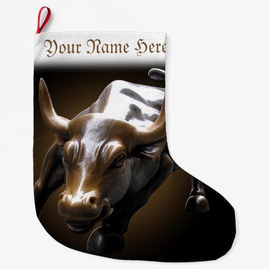 New York stopt met Kerstmis in New York Grote Kerstsok (Voorkant)