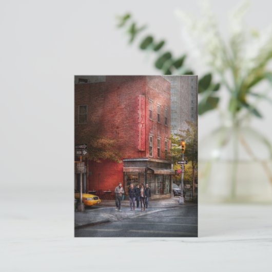 New York - Store - The old delicatessen Briefkaart (Staand voorkant)