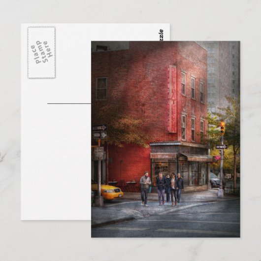 New York - Store - The old delicatessen Briefkaart (Voorkant / Achterkant)