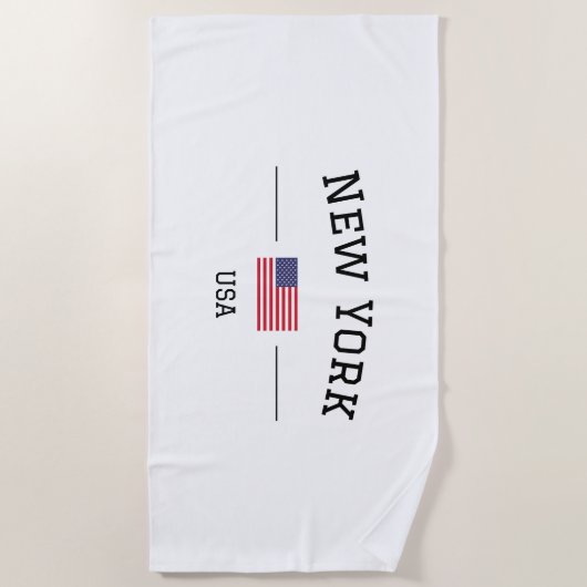 New York Strandlaken (Voorkant)