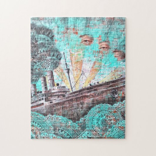 New York, Street Art Legpuzzel (Verticaal)