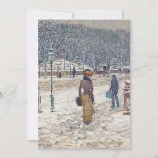 New York Street | Childe Hassam (Voorkant)
