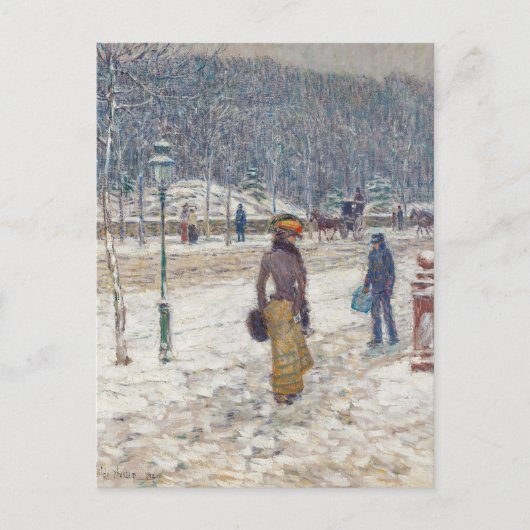 New York Street | Childe Hassam Briefkaart (Voorkant)